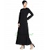 A-line inner abaya- Black A-line inner abaya- Black